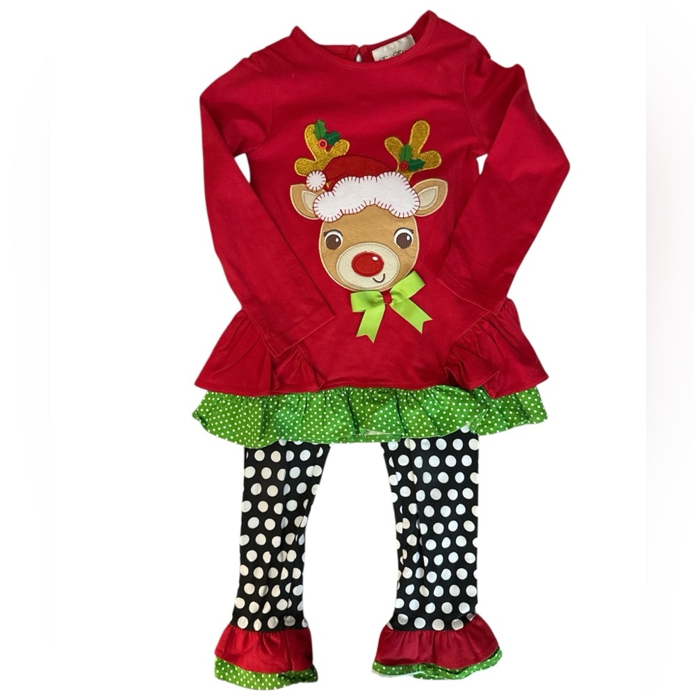 NWT Festive Reindeer Outfit for Kids